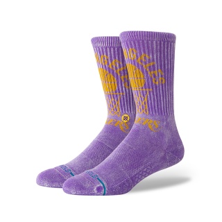 Stance Daily Sock Crew NBA Vintage LA Lakers purple - 1 pair